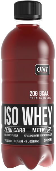QNT Iso Whey Metapure RTD 500ml Flasche - Wild Berries