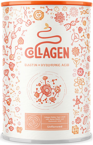 Alpha Foods Collagen mit Elastin & Hyaluronsäure - Neutral