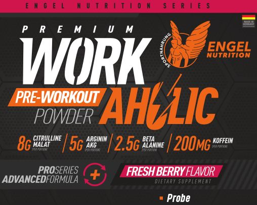 Fresh Berry - Engel Nutrition WORKAHOLIC® 27g Probe