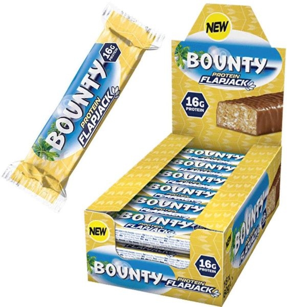 Bounty Protein Flapjack - 18 x 60g Riegel