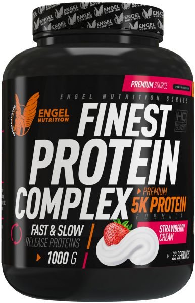 Strawberry Cream - Engel Nutrition Finest Protein Complex - 1000g Dose