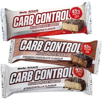 Marzipan Flavour - Body Attack Carb Control 1 x 100g Riegel