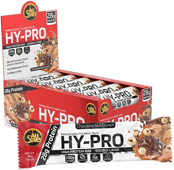 All Stars Hy-Pro Bar 24 x 100g - Chocolate Cranberry Pie