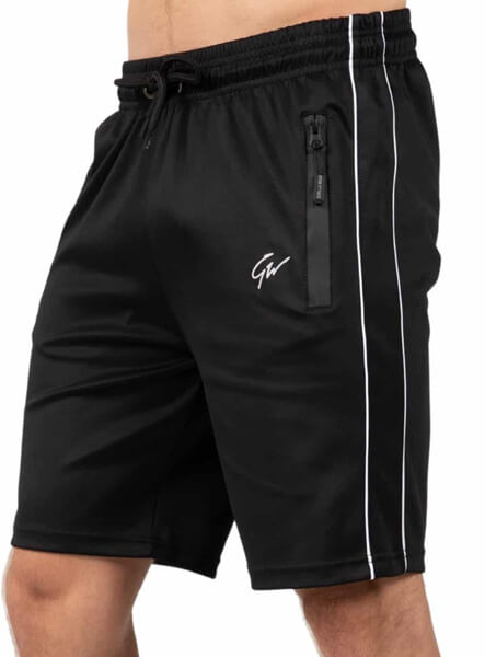 Gorilla Wear Wenden Track Shorts Schwarz Weiß - M