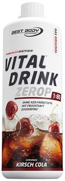 Best Body Nutrition Vital Drink 1 Liter - Kirsch-Cola 