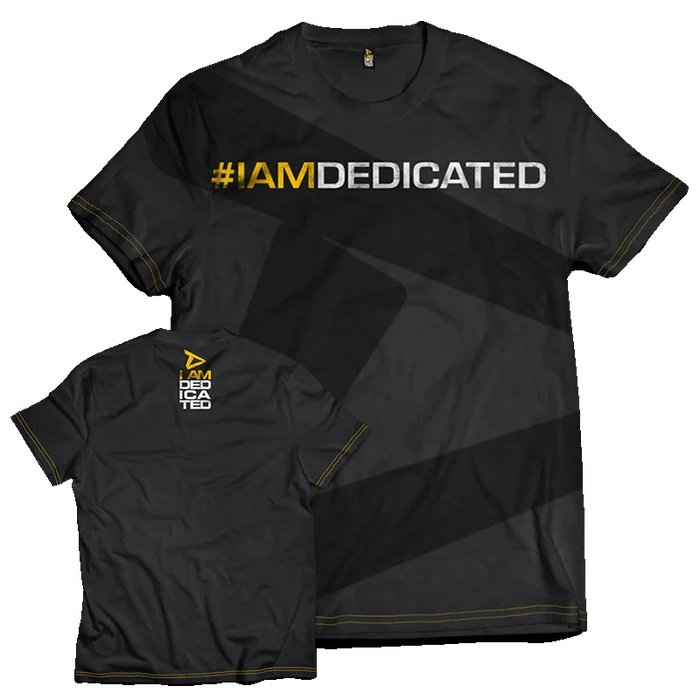 Dedicated Nutrition T-Shirt Black D Logo-s