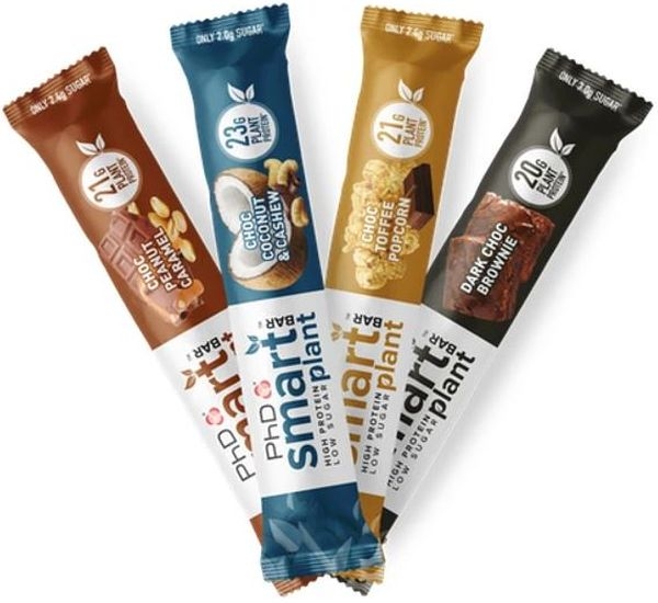 PhD Smart Bar Plant 1 x 64g Riegel - Vanilla Fudge