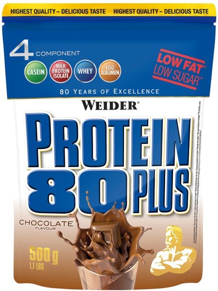 Weider Protein 80 Plus 500g Beutel - Chocolate