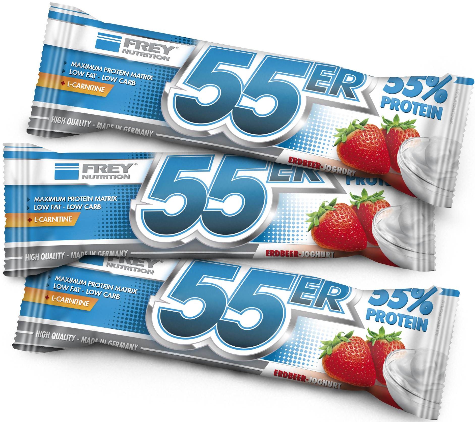 FREY NUTRITION 55er-Proteinriegel - 1 x 50g Riegel