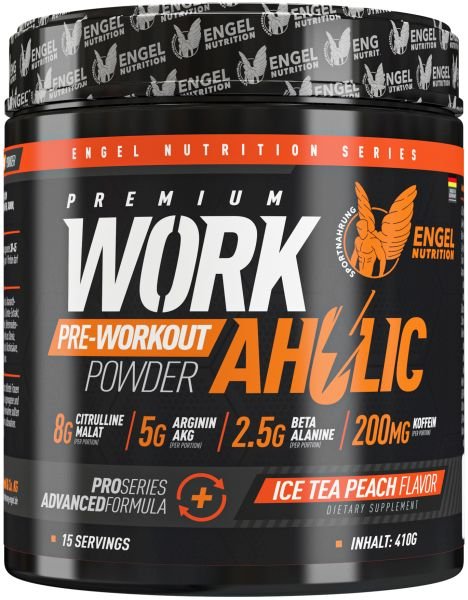 Ice Tea Peach - Engel Nutrition WORKAHOLIC® 