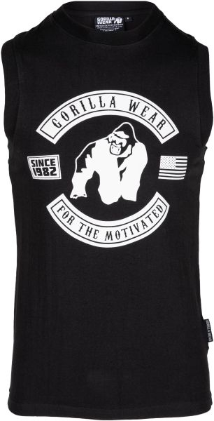 Gorilla Wear Tulsa Tank Top Schwarz - L