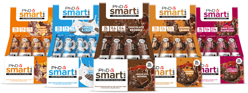 PhD Smart Bar - 12 x 64g Riegel