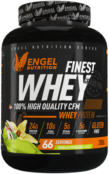 Engel Nutrition Finest Whey Protein 2000g Dose - Vanilla Pistachio