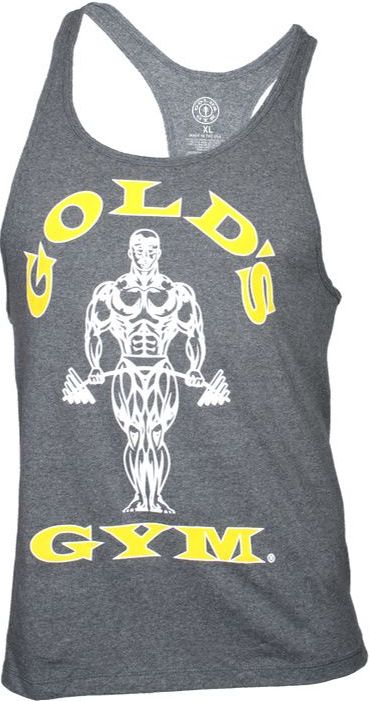 Golds Gym Classic Stringer Tank Top - Arctic Gray