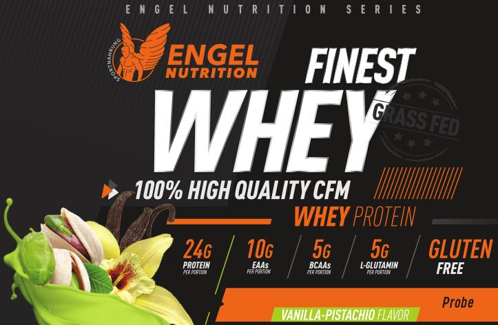 Vanilla Pistachio - Engel Nutrition Finest Whey Protein 30g Probe