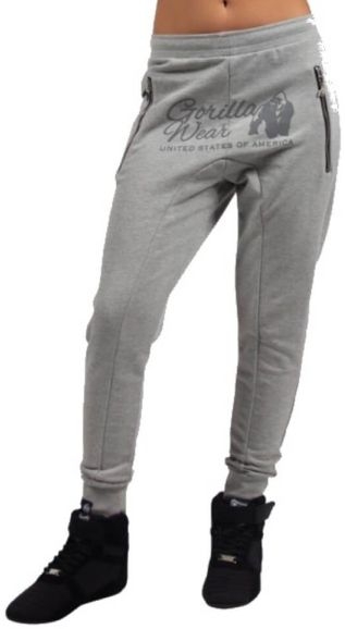 Gorilla Wear Celina Drop Crotch Joggers Grau - XS