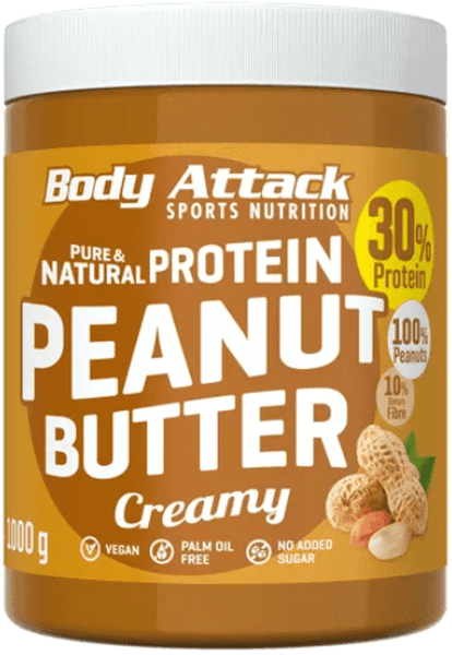 Body Attack Peanut Butter - 1000g