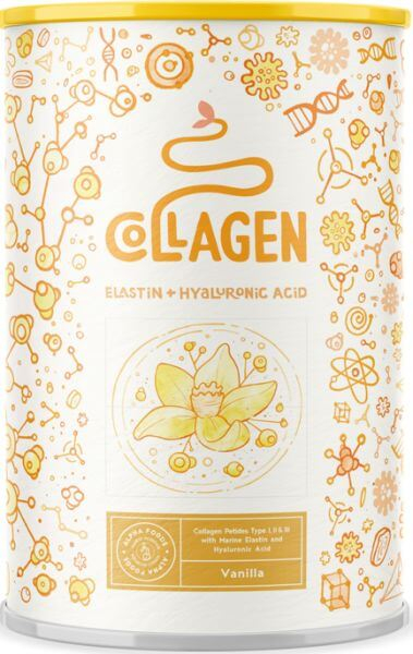 Alpha Foods Collagen mit Elastin & Hyaluronsäure - Vanille