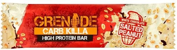 Grenade Carb Killa 1 x 60g Riegel - White Chocolate Salted Peanut - MHD 28.02.2025