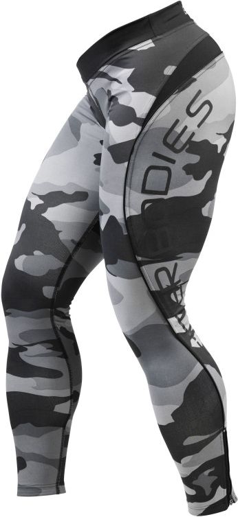 Better Bodies Camo Long Tights Grey - S