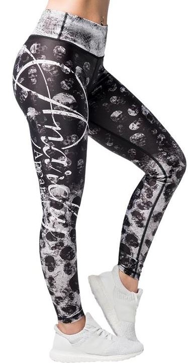 Anarchy Apparel Missfit Leggings - Black/White