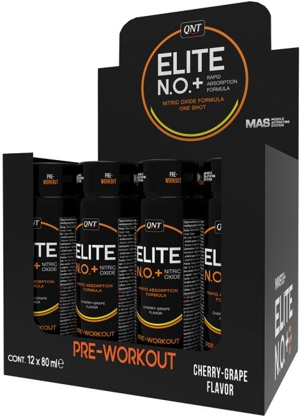 QNT MAS Elite N.O.+ Shot 12 Shots - Cherry Grape