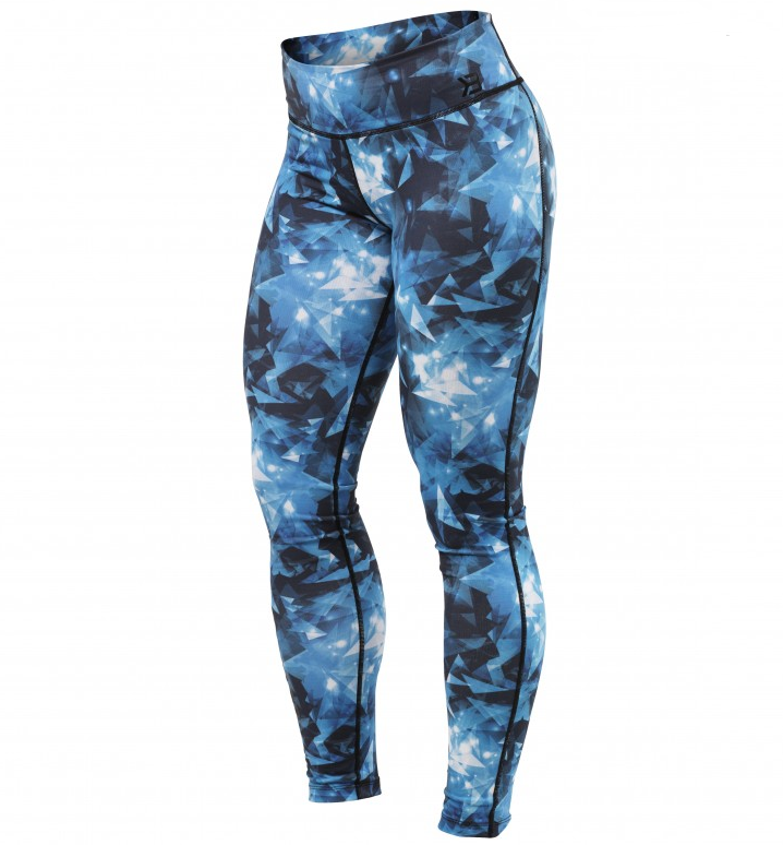 Better Bodies Crystal Tights Bright Blue - XS