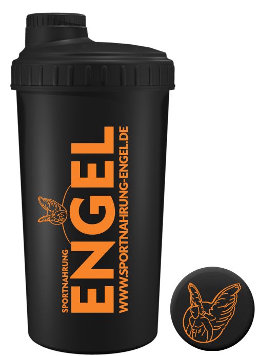 Sportnahrung-Engel Shaker 2.0 - Schwarz | Schwarz