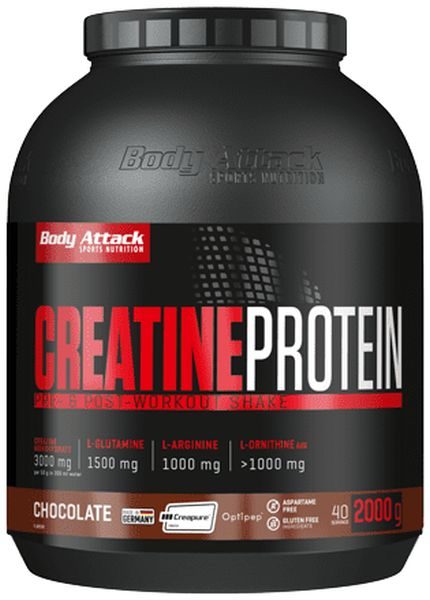 Body Attack CREATINE PROTEIN 2kg - Chocolate