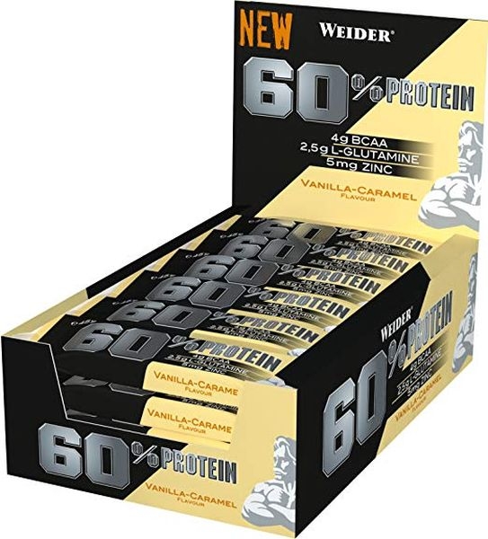 Weider 60% Protein Bar - 24 x 45g Riegel