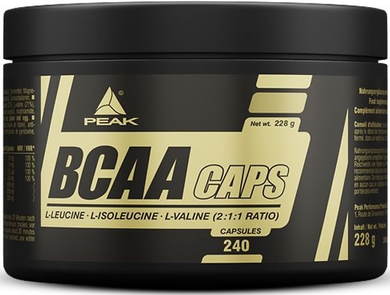 Peak BCAA Caps - 240 Kapseln
