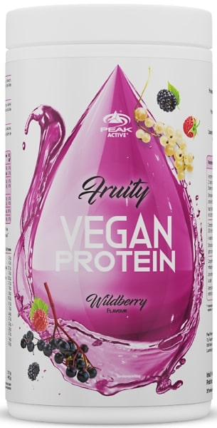 Peak Fruity Vegan Protein 400g - Wildberry