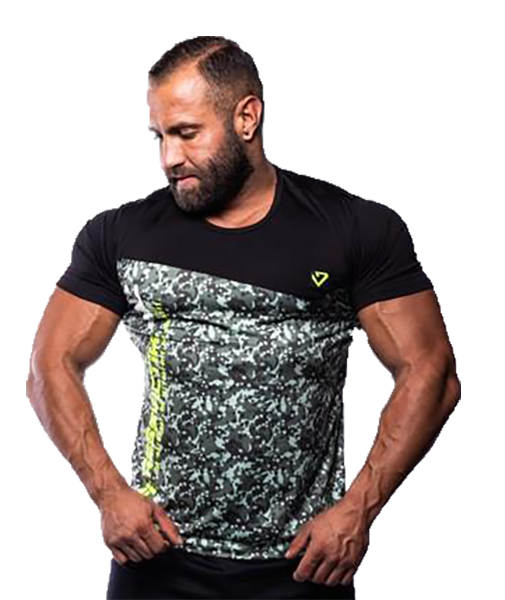 Fitnessvictim Men Camou Shirt - S