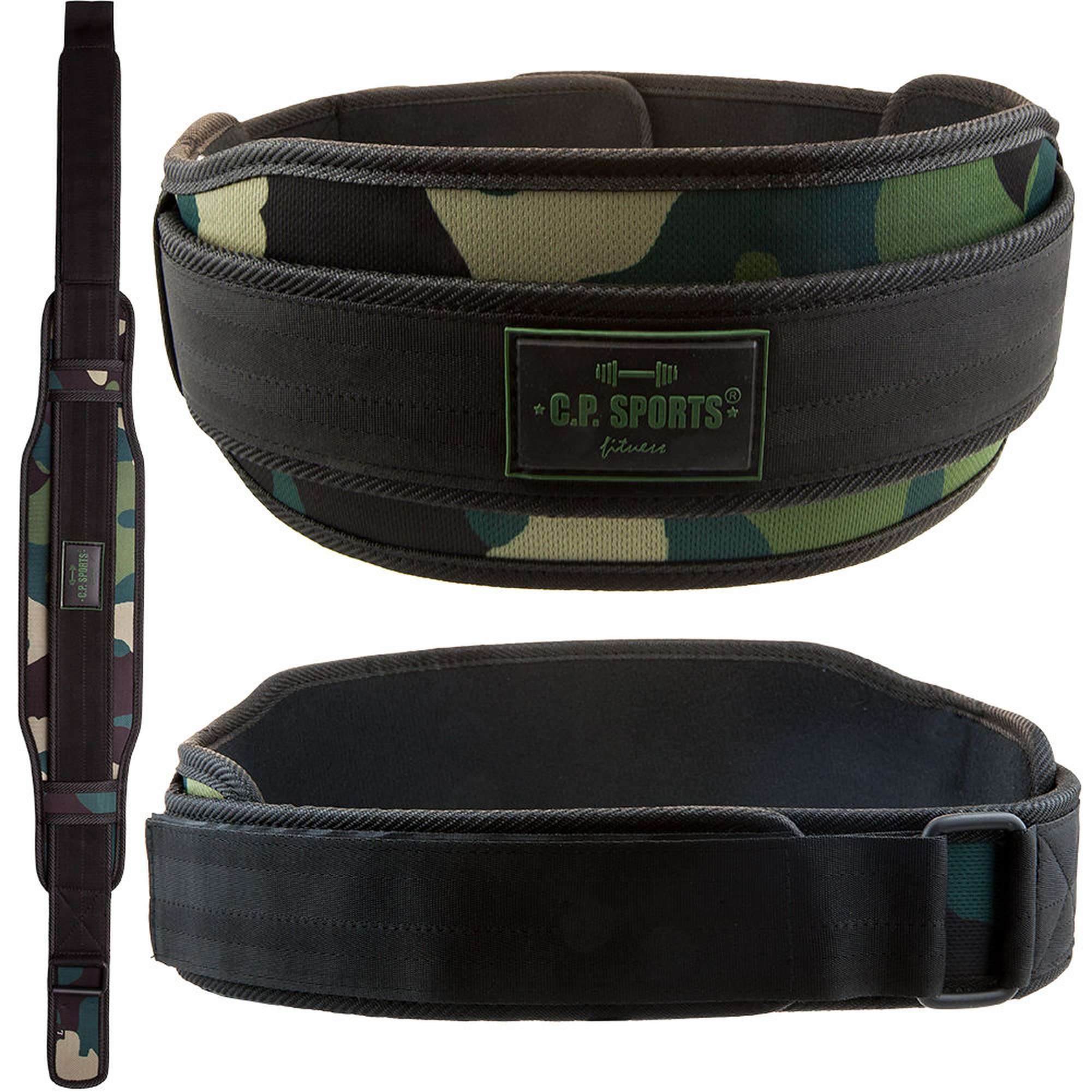 C.P. Sports Cross-Training Gürtel T100 Camouflage Grün - XS 75-85cm