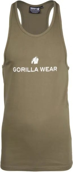 Gorilla Wear Carter Stretch Tank Top Grün - M