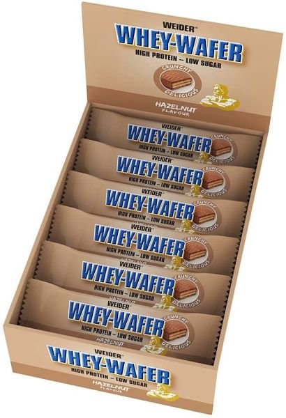 Weider 32% Whey Wafer - 12 x 35g Riegel