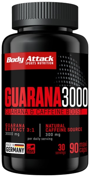 Body Attack Guarana 3000 - 90 Kapseln